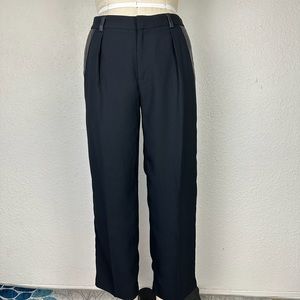 Banana Republic Women’s Pants Sz 8 Black Ankle Straight Cropped